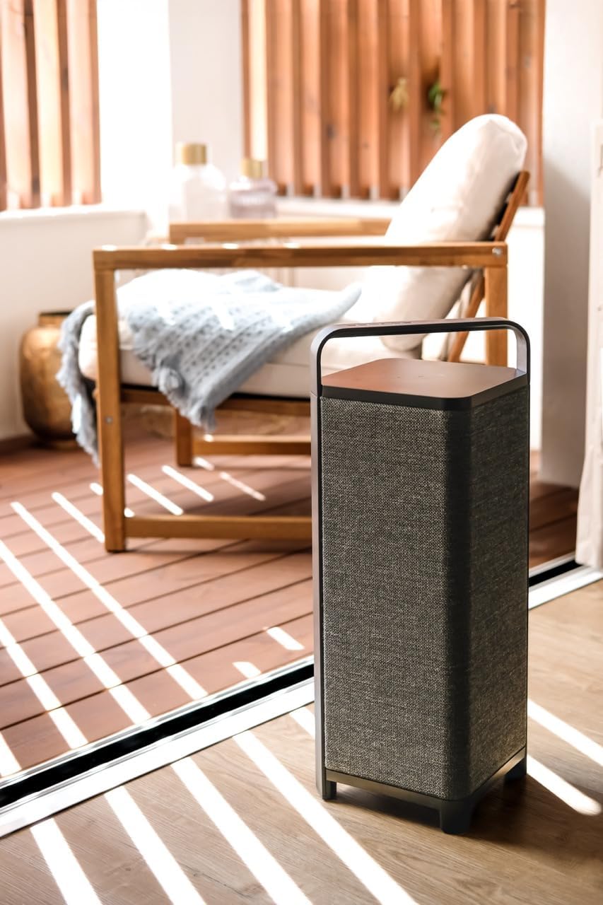sonoro Escape P6 Air Outdoor Bluetooth Lautsprecher - IPX4 wetterfest - 60 Watt - 16h Akkulaufzeit - Farbe Schwarz von Sonoro