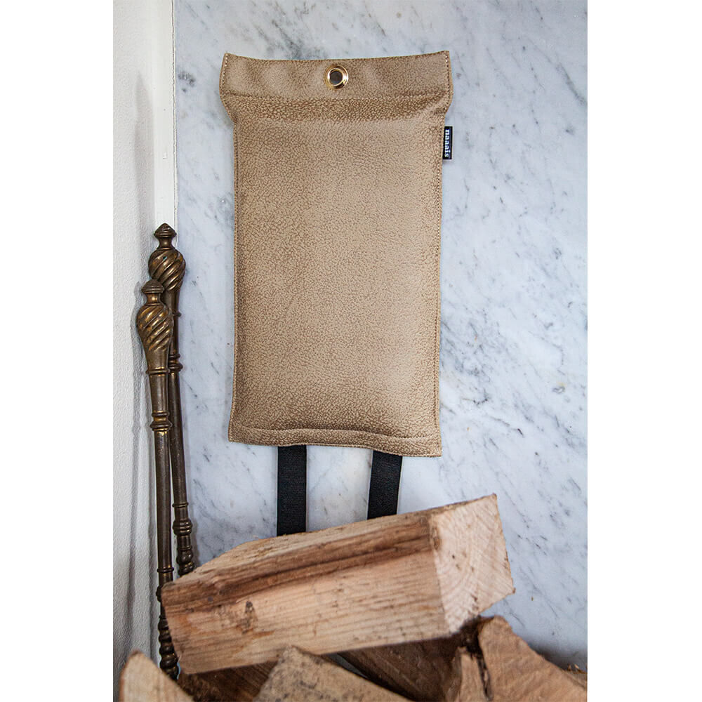 Löschdecke Vegan Karamell | Brandschutzdecke 1.20m x 1.80m | Haus | Camping | Boot | Grill | Persone von Naaais