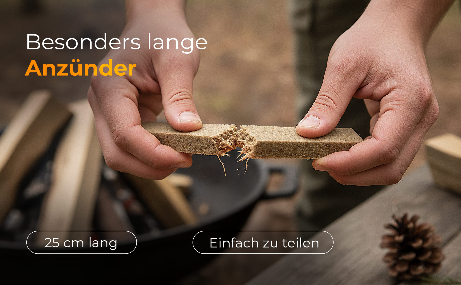 800 SILVER FIDIBUSSE® Anzünder | Kaminanzünder | Ofenanzünder | Grillanzünder von SILVER GmbH