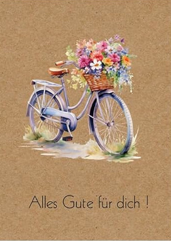 Grußkarte 10 - Alles Gute für dich ! von  Grußkarte