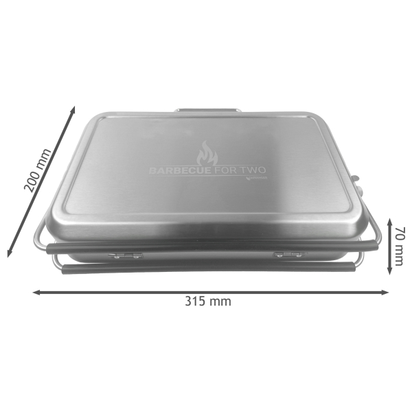 BBQ 42 kleinster Koffergasgrill für unterwegs für Schraubkartusche oder Holzkohle von HUW24 BBQ 42 kleinster Koffergasgrill für unterwegs für Schraubkartusche oder Holzkohle von HUW24