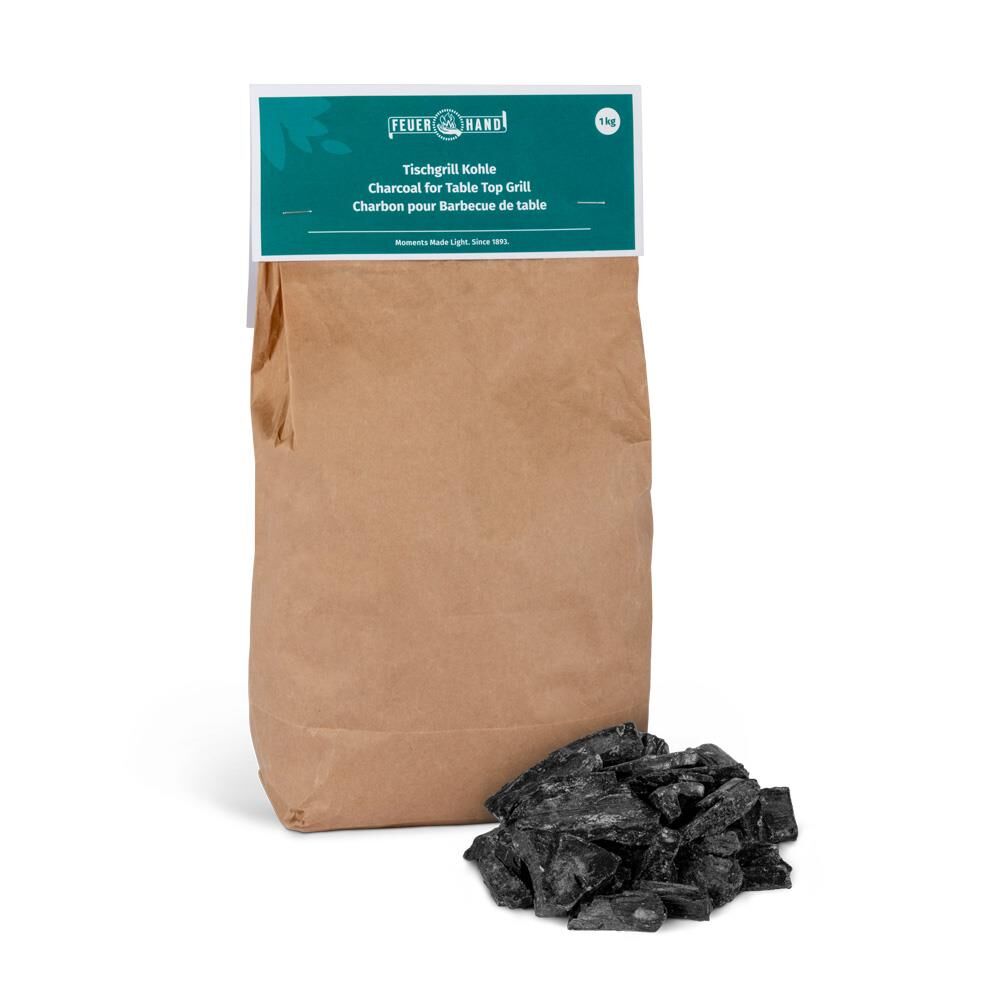 Feuerhand Kohle für Tamber Tischgrill 1kg von Feuerhand Feuerhand Kohle für Tamber Tischgrill 1kg von Feuerhand