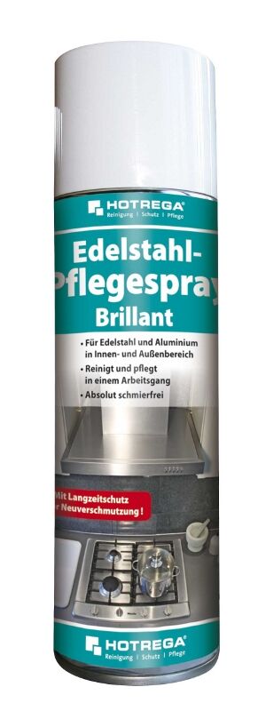 HOTREGA Edelstahl - Pflegespray - Brillant 300ml von HOTREGA HOTREGA Edelstahl - Pflegespray - Brillant 300ml von HOTREGA