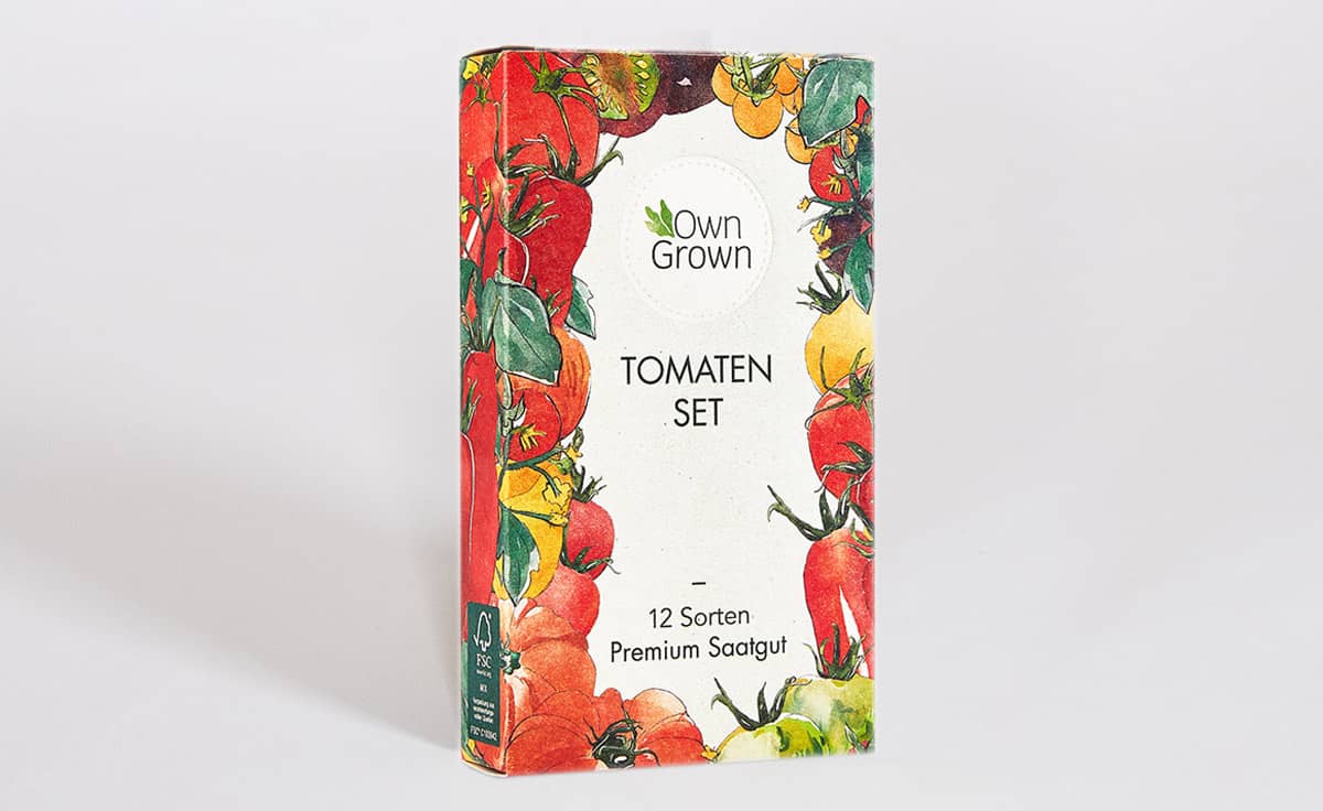 Tomatensamen-Set mit 12 verschiedenen Sorten für Mikrogarten | MG-T
