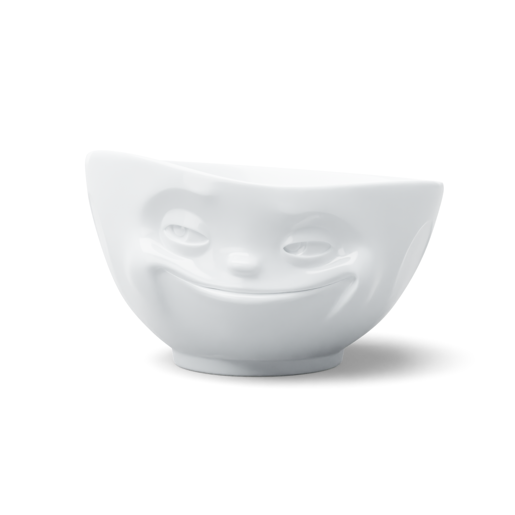 58products | XL Schale Grinsend weiß 1000 ml | Made in Germany von 58products 58products | XL Schale Grinsend weiß 1000 ml | Made in Germany von 58products