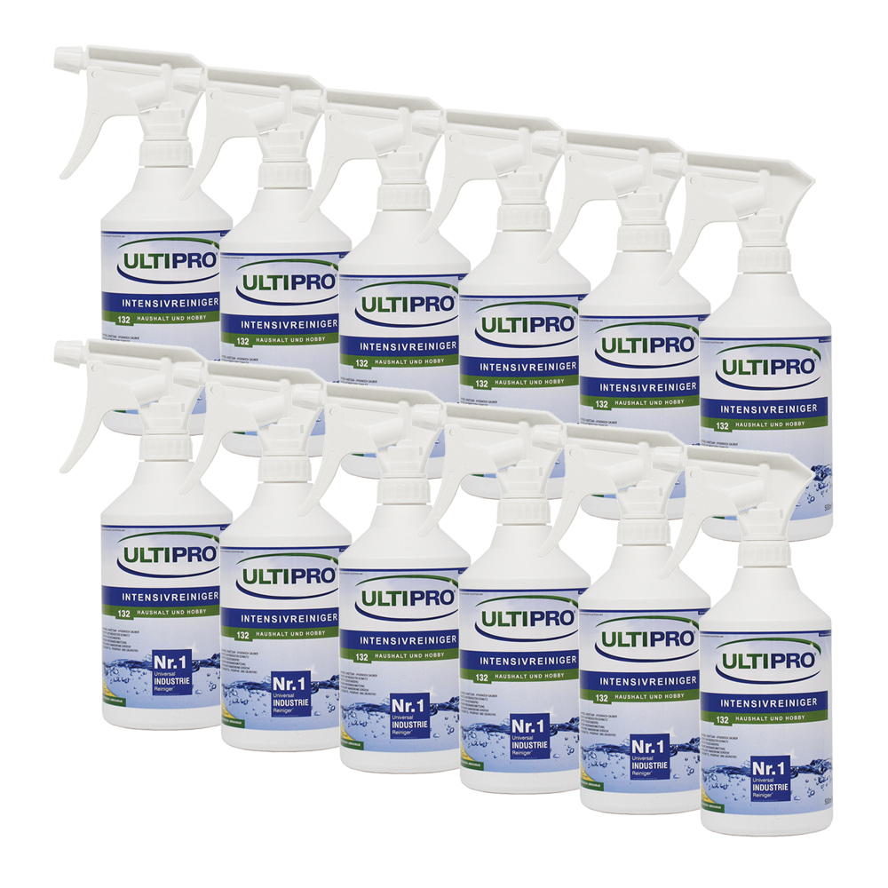 12x 0,5 Liter ULTIPRO Intensivreiniger für Haushalt & Hobby & Camping & Gewerbe | biologisch abbaubarer von ULTIPRO 12x 0,5 Liter ULTIPRO Intensivreiniger für Haushalt & Hobby & Camping & Gewerbe | biologisch abbaubarer von ULTIPRO