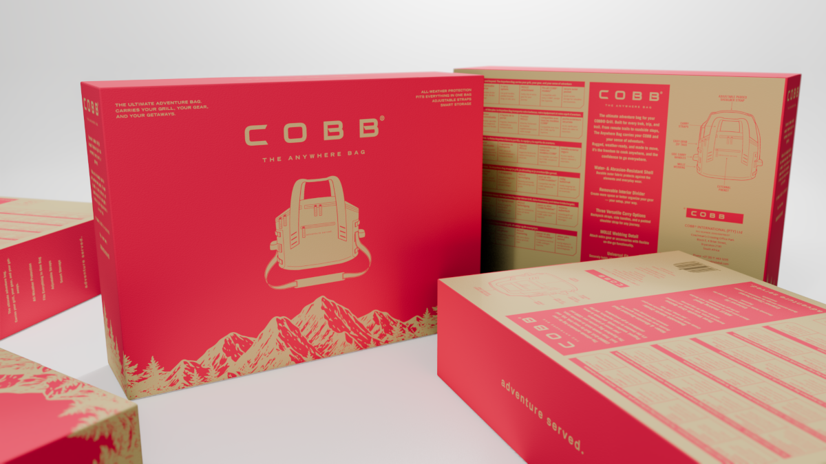 COBB Anywhere Bag Grün - Wetterfeste Premium Transporttasche für COBB Grills - Exklusiv bei SILVER GmbH von Cobb