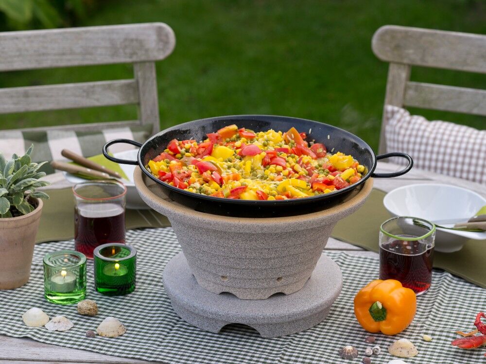 DENK Keramik BRATFEUER Set - Der blitzschnelle Outdoor - Herd inkl. Untersatz | BF + BF-US von DENK Keramik DENK Keramik BRATFEUER Set - Der blitzschnelle Outdoor - Herd inkl. Untersatz | BF + BF-US von DENK Keramik