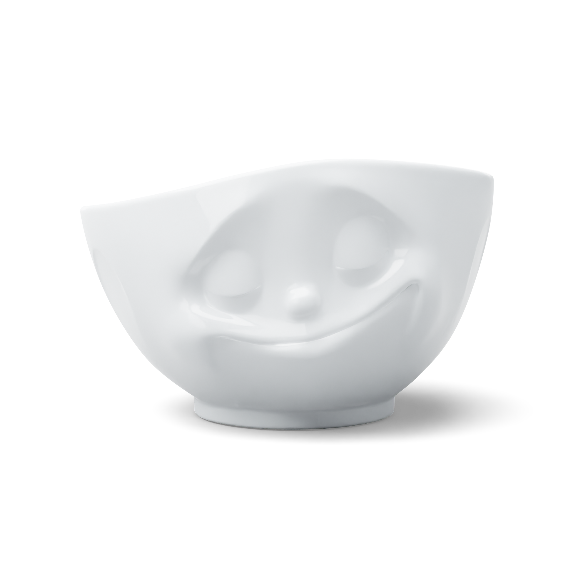 58products | XL Schale Glücklich weiß 1000 ml | Made in Germany von 58products 58products | XL Schale Glücklich weiß 1000 ml | Made in Germany von 58products