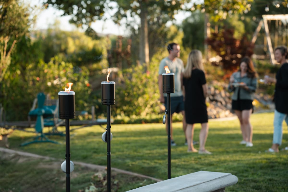 3er Set Mesa Fackeln verstellbare Höhe von Solo Stove