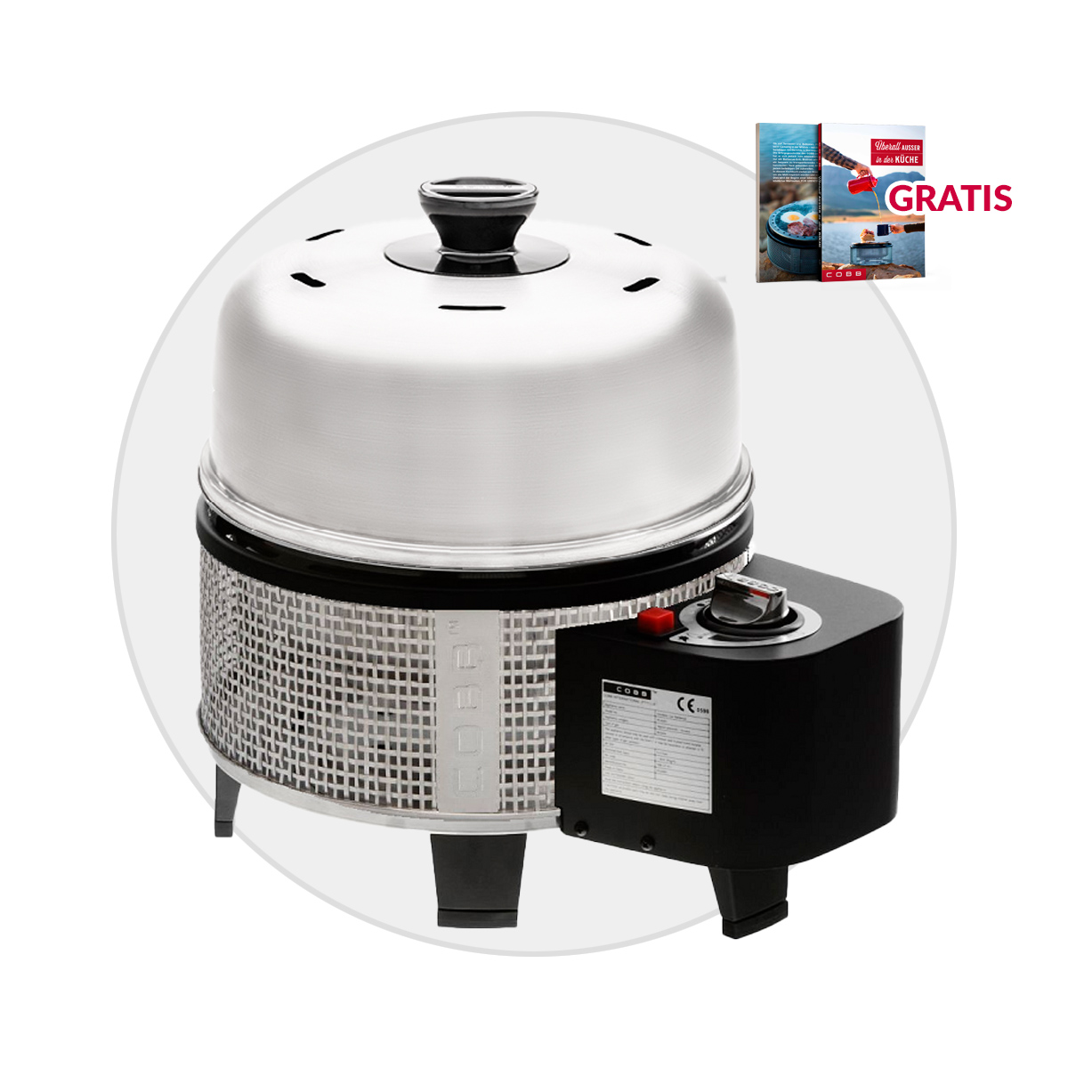 COBB Premier Gas DELUXE 2.0 | Multifunktionsküche | Facelift (CO700-3) von Cobb