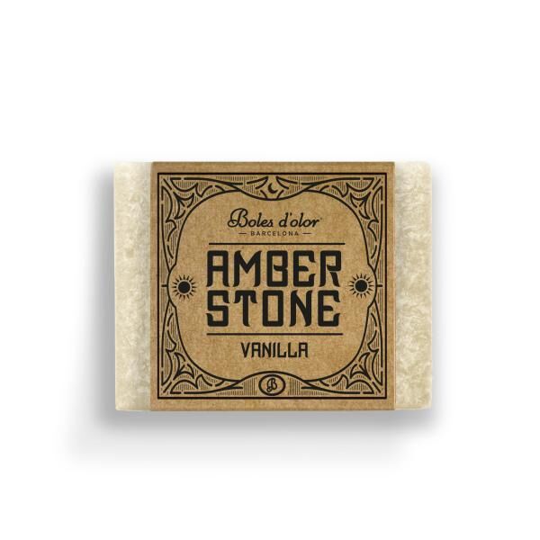 Amber Stone - Vanille Duft in Quadratform von Boles d'olor