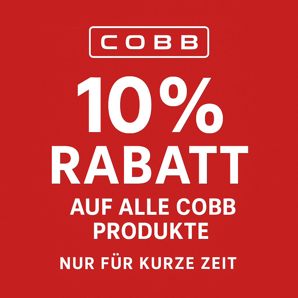Exklusiv bei uns: 10% Extra-Rabatt auf alle Cobb Produkte - Jetzt zugreifen!