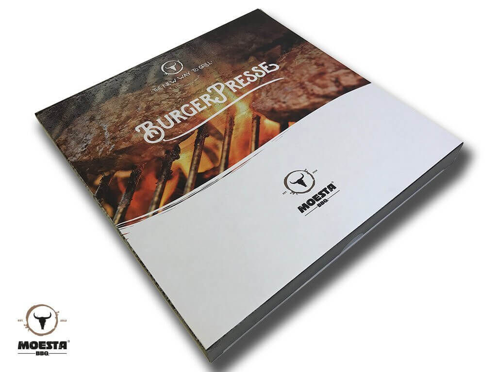 BurgerPresse No.1 - Die 4-Fach Silikon Hamburgerpresse ~ Moesta BBQ von Moesta BBQ