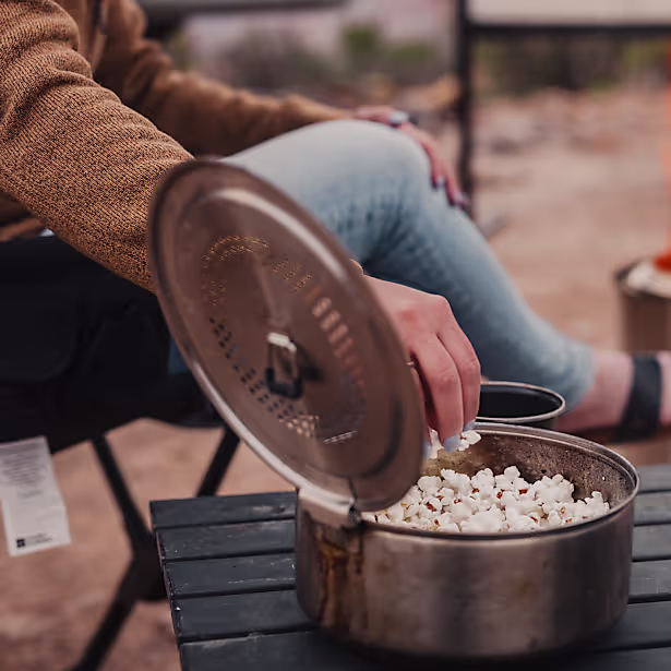 Solo Stove Bonfire Popcorn Maker aus Edelstahl von Solo Stove