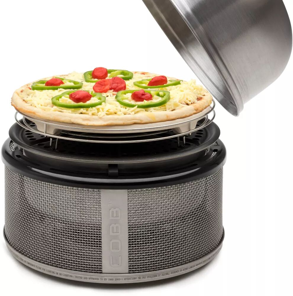 COBB PIZZA SET | Pizzastein + Bratenrost + Grillplatte | 3-teilig von Cobb